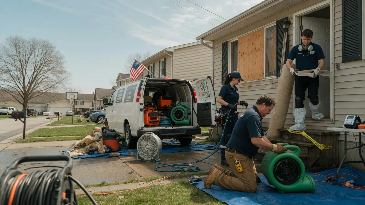 Water Damage Restoration in Mingoville, PA near me